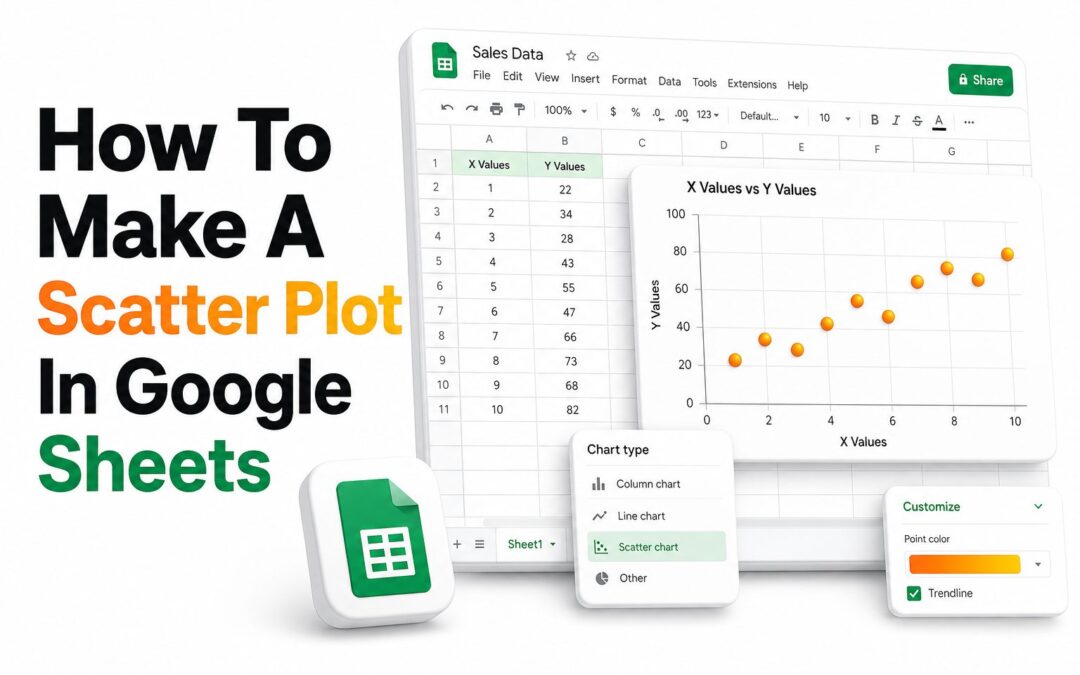 How to Make a Scatter Plot in Google Sheets: Step-by-Step Guide